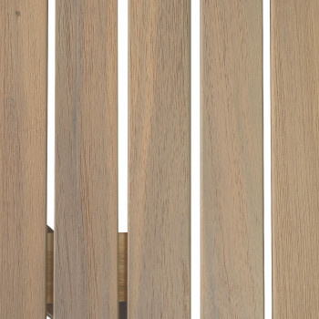 Boro - Table à manger de jardin 6 personnes ronde en bois d'acacia ø 150 cm