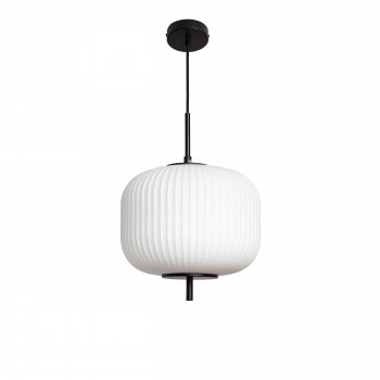 Vind - Suspension ronde en verre ø30cm