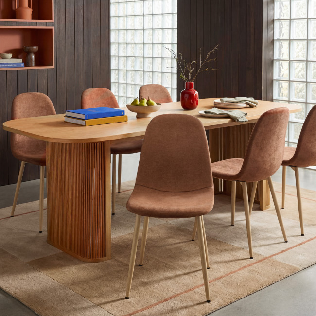 Capana  - Table à manger 8 personnes en bois