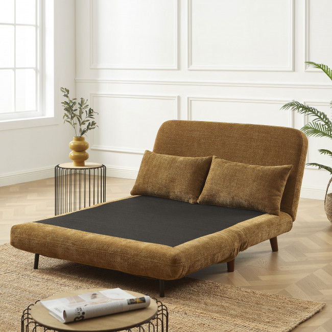 Nella - Canapé convertible 2 places en tissu