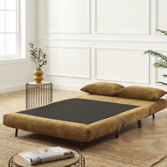 Nella - Canapé convertible 2 places en tissu