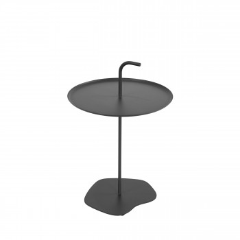 Sivo - Table d'appoint de jardin en acier traité ø38cm