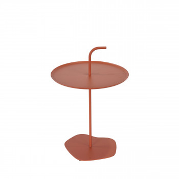 Sivo - Table d'appoint de jardin en acier traité ø38cm