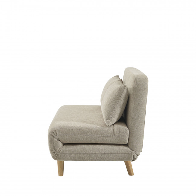 Nella - Canapé convertible 2 places en tissu