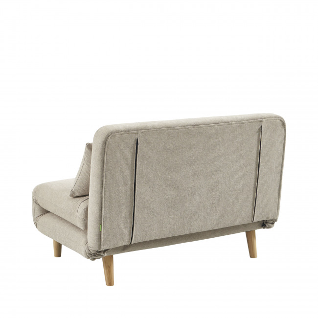 Nella - Canapé convertible 2 places en tissu