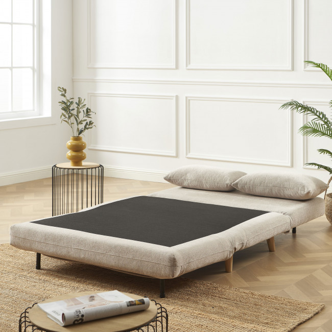 Nella - Canapé convertible 2 places en tissu