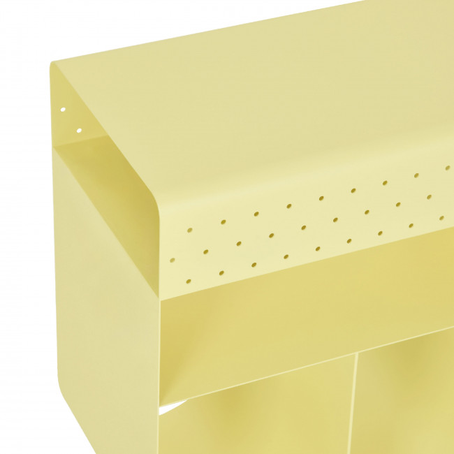 Curl - Table d'appoint en métal H 48 cm 