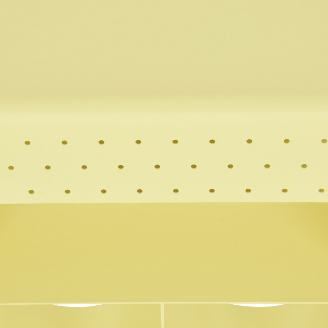 Curl - Table d'appoint en métal H 48 cm 