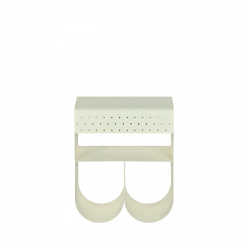 Curl - Table d'appoint en métal H 48 cm 