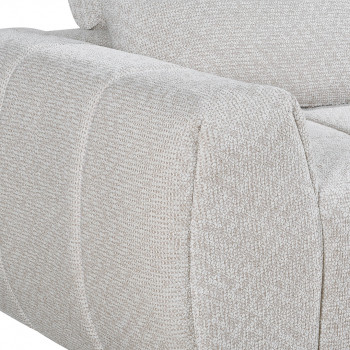 Louis - Canapé d'angle gauche en tissu