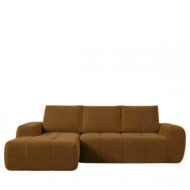 Louis - Canapé d'angle gauche en tissu