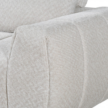 Louis - Canapé d'angle droit en tissu