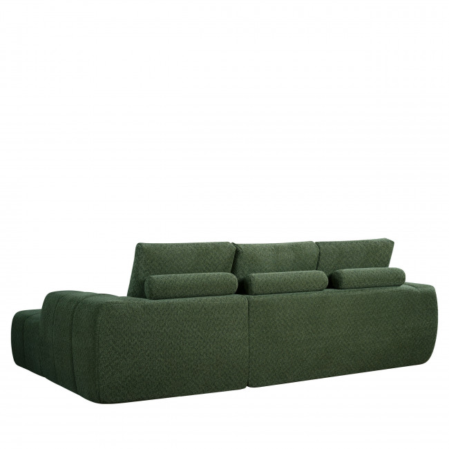 Louis - Canapé d'angle droit en tissu
