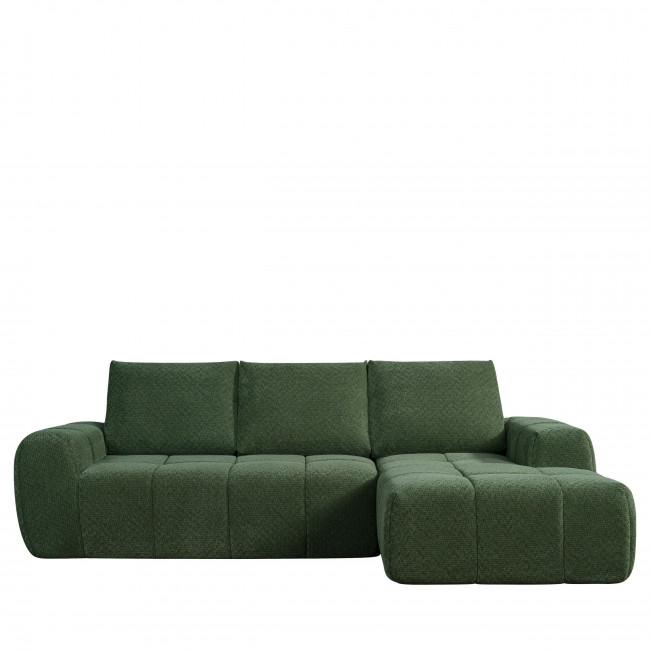 Louis - Canapé d'angle droit en tissu