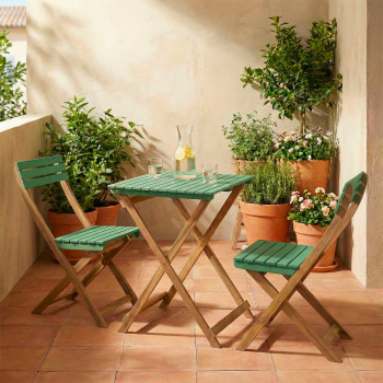 Dana - Ensemble de jardin 2 personnes en bois