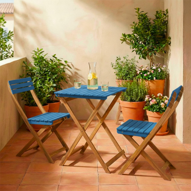 Dana - Ensemble de jardin 2 personnes en bois