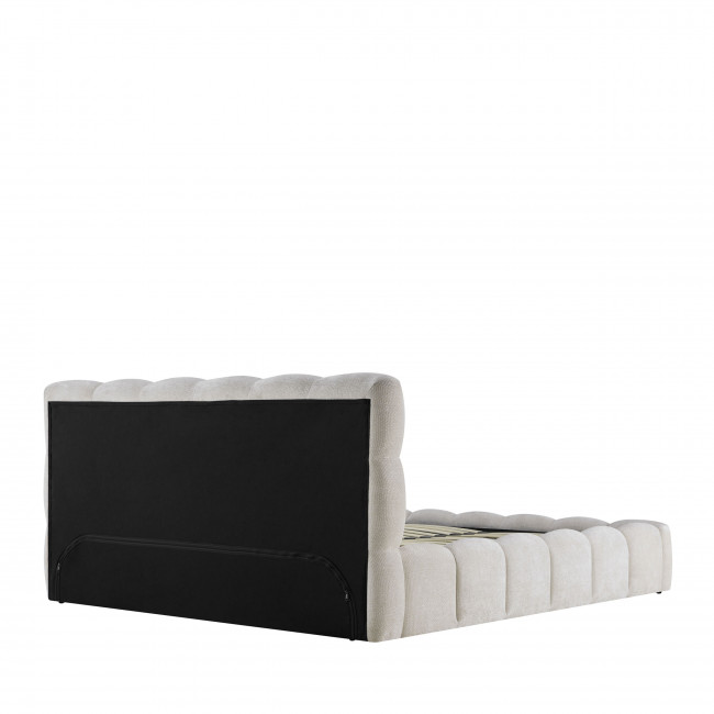 Romy - Lit coffre en tissu 160x200cm