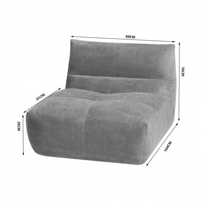 Alba - Chauffeuse en tissu
