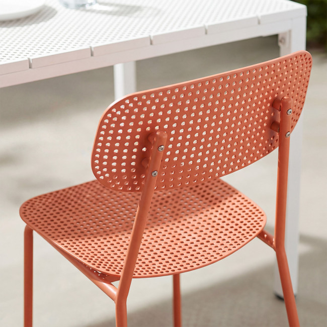 Orka - Ensemble table et chaises 4 personnes en métal