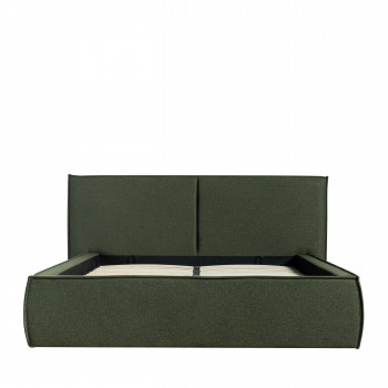 Liberia - Lit coffre en tissu 140x190cm