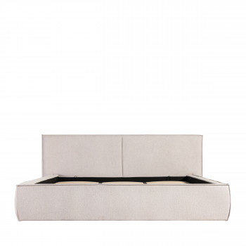 Liberia - Lit coffre en tissu 180x200cm