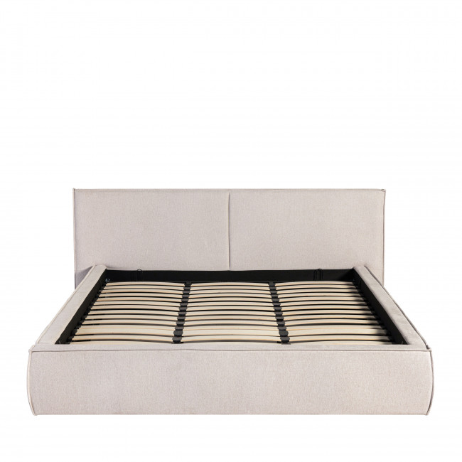 Liberia - Lit coffre en tissu 180x200cm