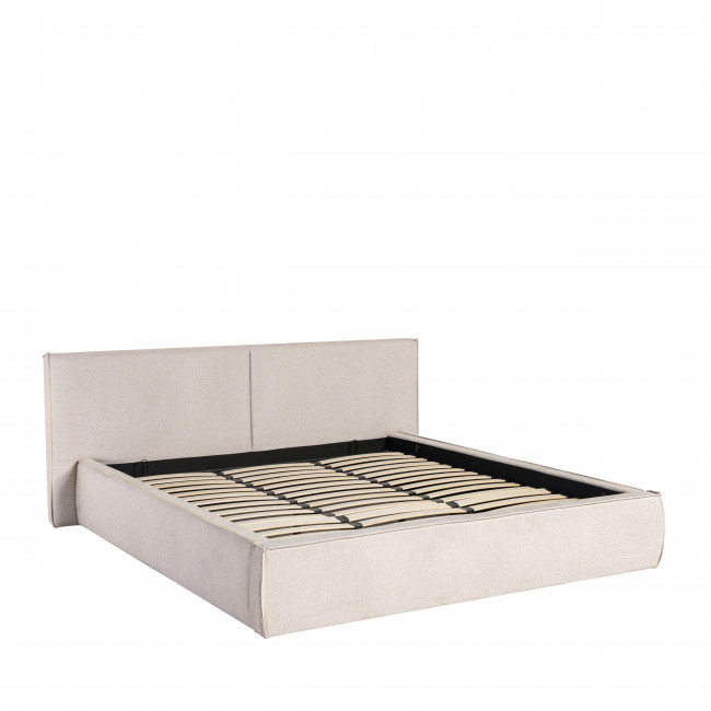 Liberia - Lit coffre en tissu 180x200cm