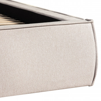 Liberia - Lit coffre en tissu 180x200cm