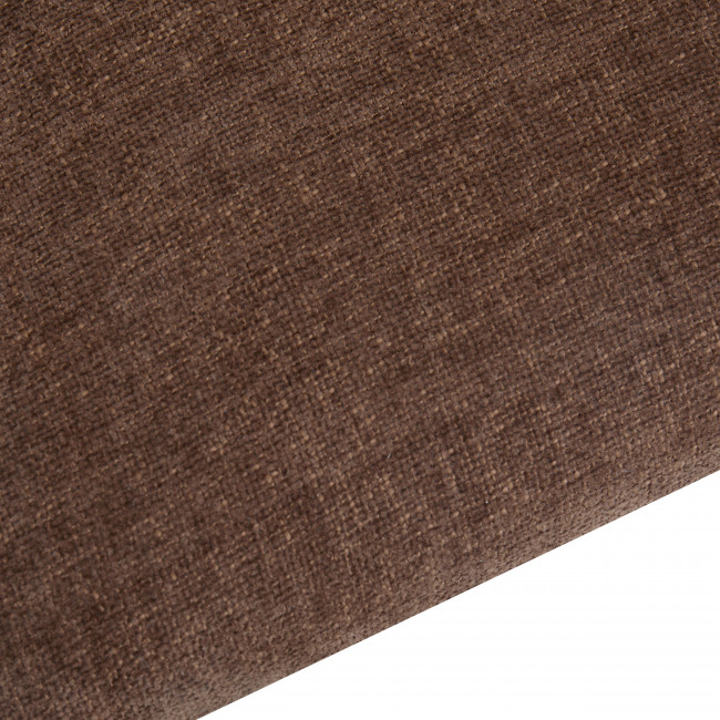 Leon - Lot de 2 fauteuils de table en tissu piètement effet bois clair