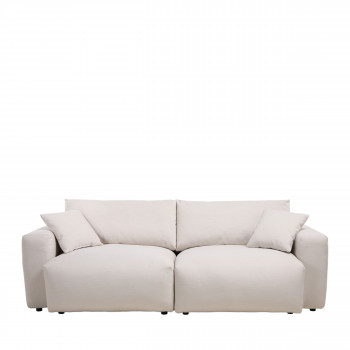 Limona - Canapé 3 places en tissu