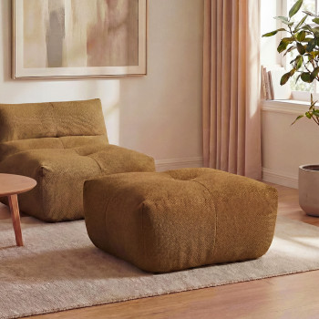 Alba - Pouf en tissu