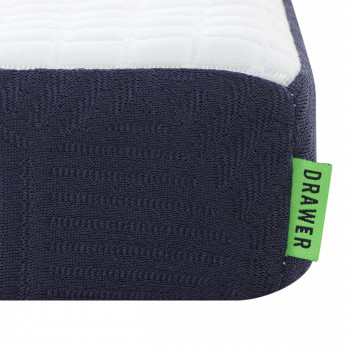 Yana - Surmatelas déhoussable à mémoire de forme, épaisseur 7cm