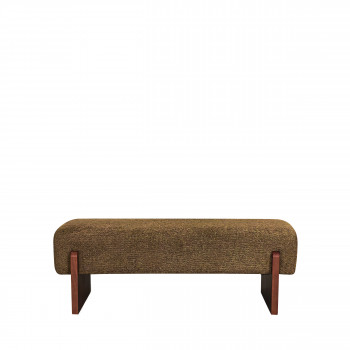 Sally - Banc en tissu et bois