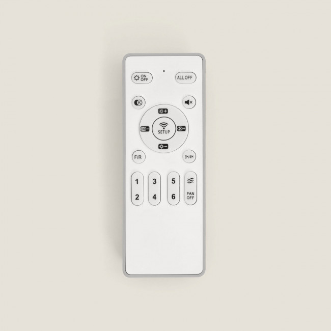 Halo - Ventilateur de plafond silencieux avec éclairage LED intégré