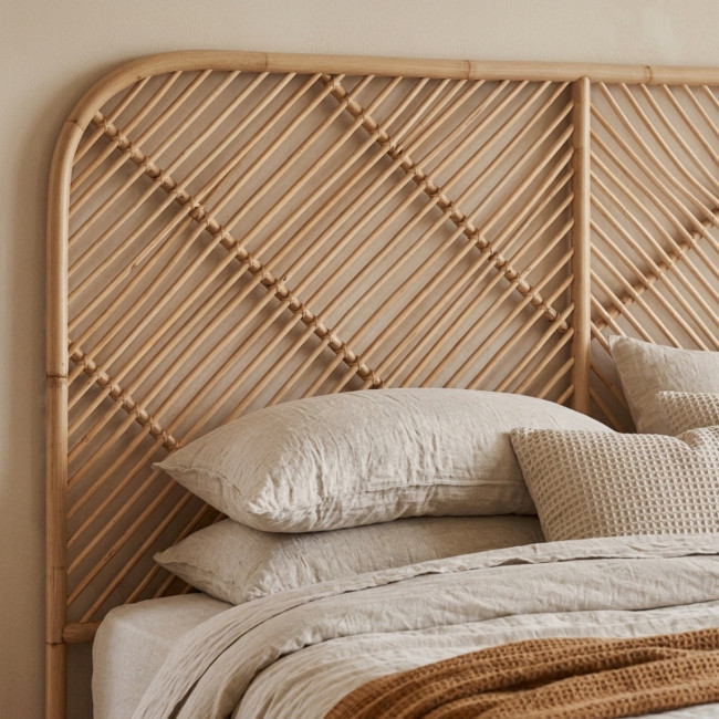 Kayan - Tête de lit en rotin 188cm