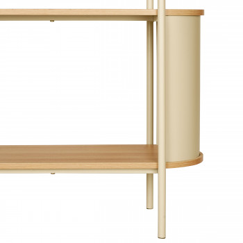 Paco - Etagère en bois et métal H133,5cm