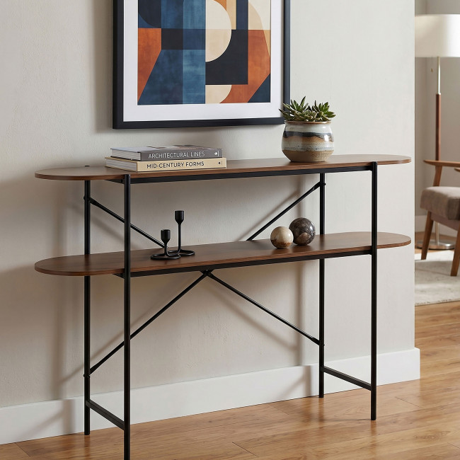 Janna - Console en bois et métal L120cm