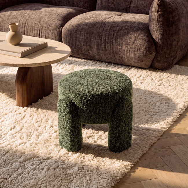 Nolan - Pouf en tissu