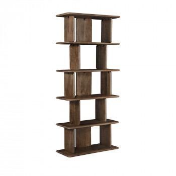 Batam - Étagère en bois massif H180cm