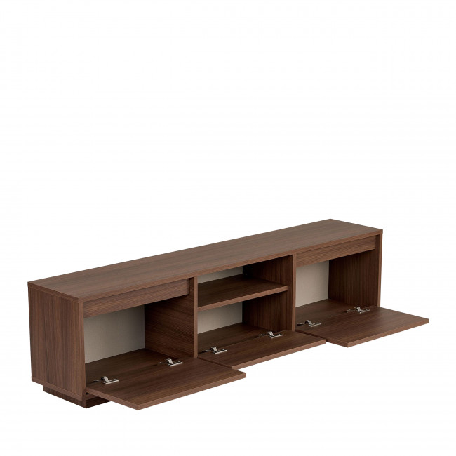 Kula - Meuble tv 3 portes en bois L160cm