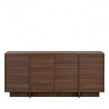 Hopa - Buffet 4 portes en bois L180cm