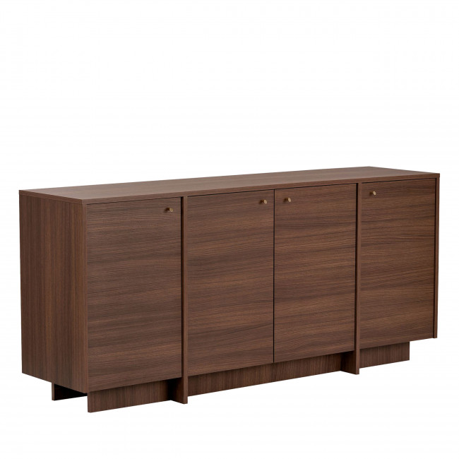 Hopa - Buffet 4 portes en bois L180cm