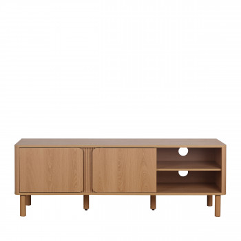 Noa - Meuble TV 2 portes en bois L140cm