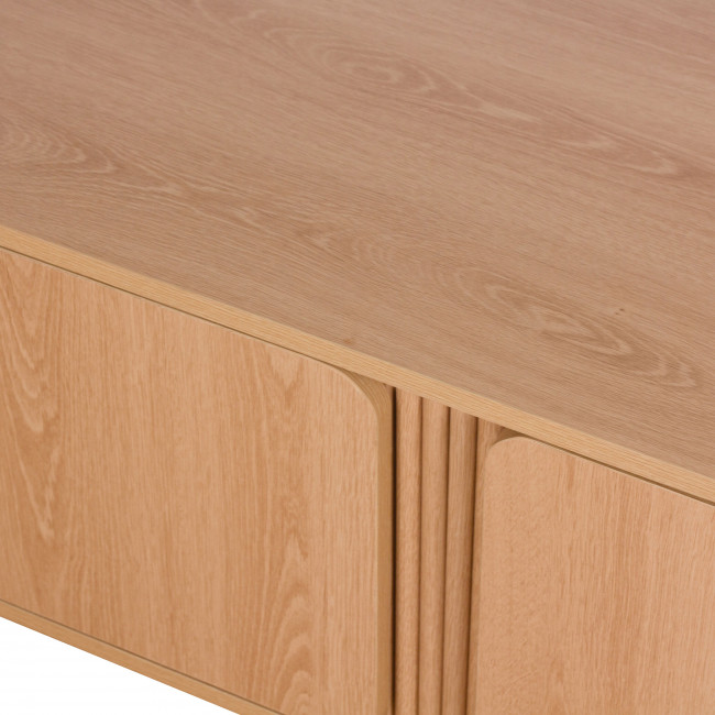 Noa - Meuble TV 2 portes en bois L140cm