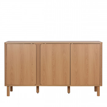 Noa - Buffet 3 portes en bois L140cm