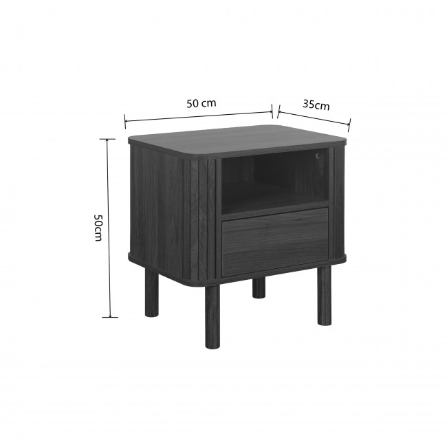 Maya - Table de chevet 1 tiroir en bois