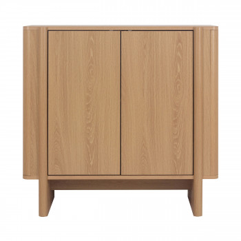 Oli - Buffet 2 portes en bois L80cm