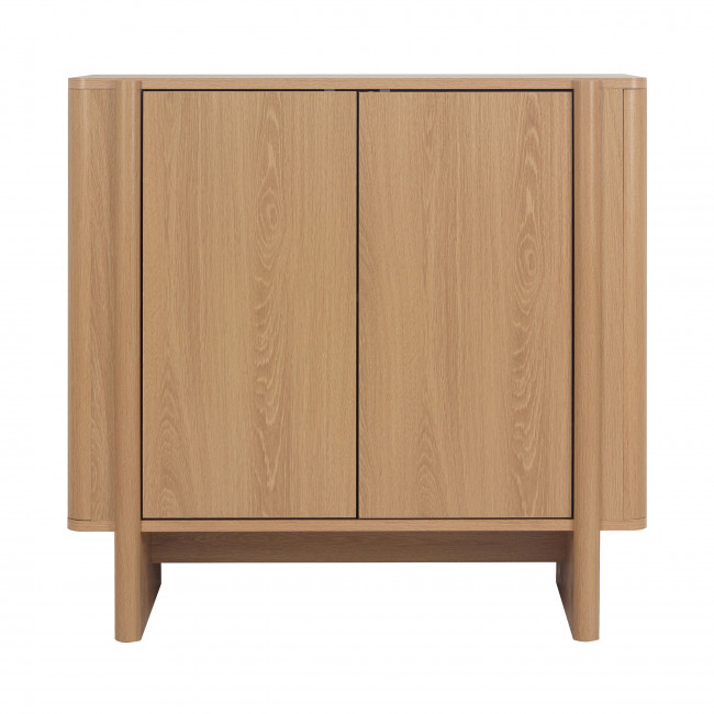 Oli - Buffet 2 portes en bois L80cm