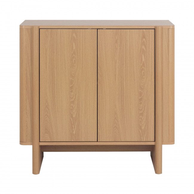 Oli - Buffet 2 portes en bois L80cm