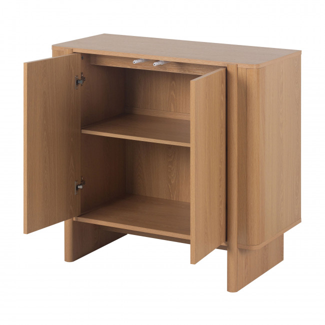 Oli - Buffet 2 portes en bois L80cm